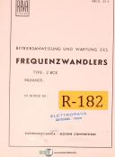 Rava Torino-Rava Torino Elettrorava Frequenzwandler Instructions Manual-Wandler-01